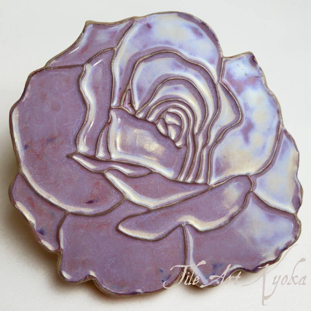 ◆タイルアート◆レリーフ タイル◆ルミナスローズ◆ | 14枚目