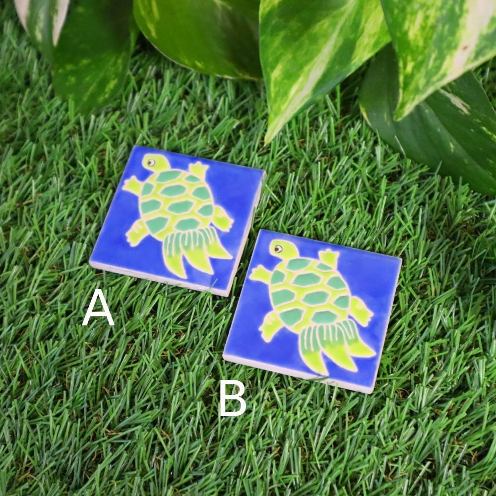 ◆亀◆マグネットタイル◆5㌢◆縁起物◆